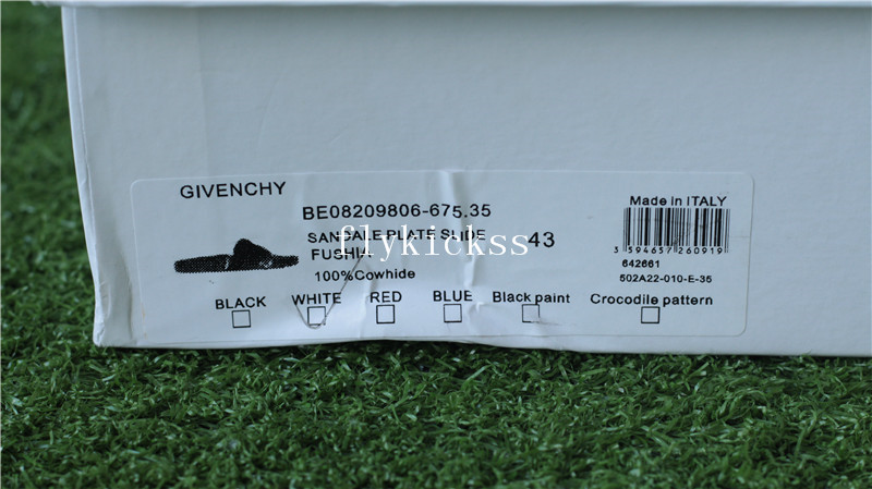 Givenchy Slipper White